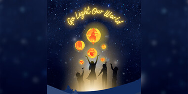 Go Light Our World logo