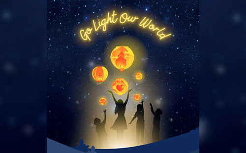 Go Light Our World logo